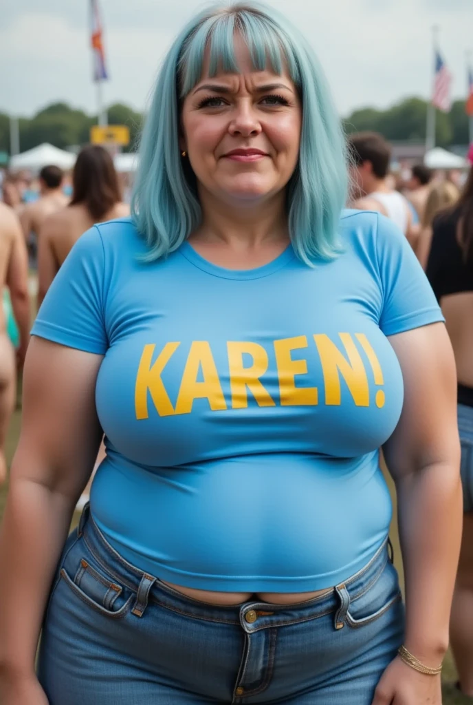 Curvy girl completely naked, naked:5.0, (curvy fit body):2.0, sagging breasts,