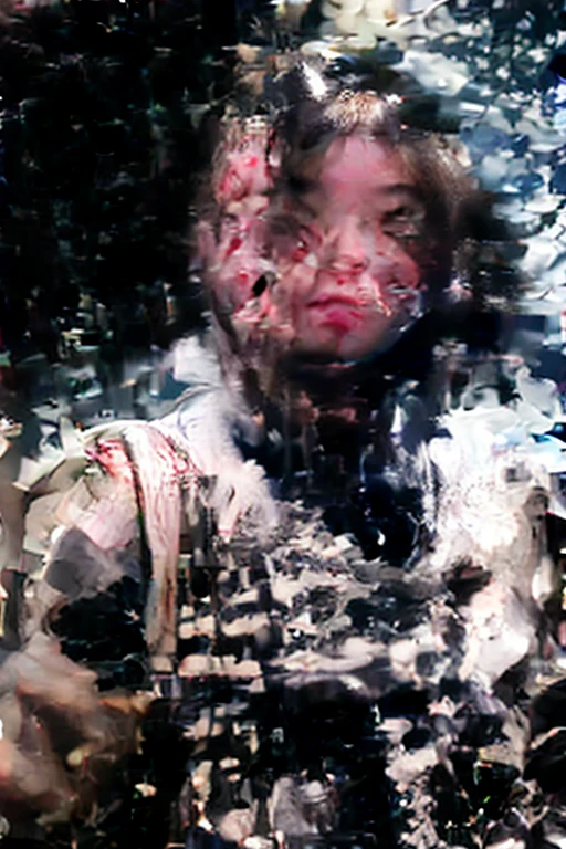 (beautiful screaming nude woman), (eyes open), (terrified expression), (((frightened expression))), (((startled expression))), (((crying))), (((shouting))), (marble face), (face made of marble), (face turning into marble), (head made of marble), (ASFR), (turning into marble), (becoming marble), (lying buried in the snow in a blizzard), ((((half made of marble, half made of flesh)))), side profile
