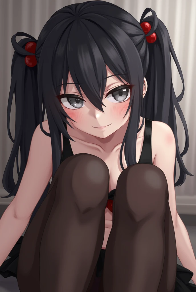 ((masterpiece)), ((best quality)), (ultra-detailed), ((kawaii)), cute, (lovely), ((sexy)), ((extremely detailed)), 4K, (8K), best quality, (beautiful), (anime style:1.2), flat color, painting, //, dynamic pose ((nsfw)), //, full body, gradation, Beautiful girl ,with hair dishevelled,Sick,White pupils,The legs are very thin,The legs are long, blue eyelashes, masterpiece, 1girl ((20 years old)), (white sports bra), white crop top, (black pencil skirt), (black suspenders), (black loose ankle socks), (red sneakers), (fingerless gloves), from sides, Smile, Long hair, (Deep Blue Eyes:1.2), Sparkling eyes, (Perfect eyes:1.2), (Perfect iris:1.2), //, (cool), //, shiny-glistening, ultra shiny body, gleaming, Cute face, kawaii, Large breasts, delicate hair, disheveled hair, bar, pub ((7th heaven)) , ((ground view)) Tall and tall,Thin, 8k, ultrarealistik, oficial art, NSFW, blush