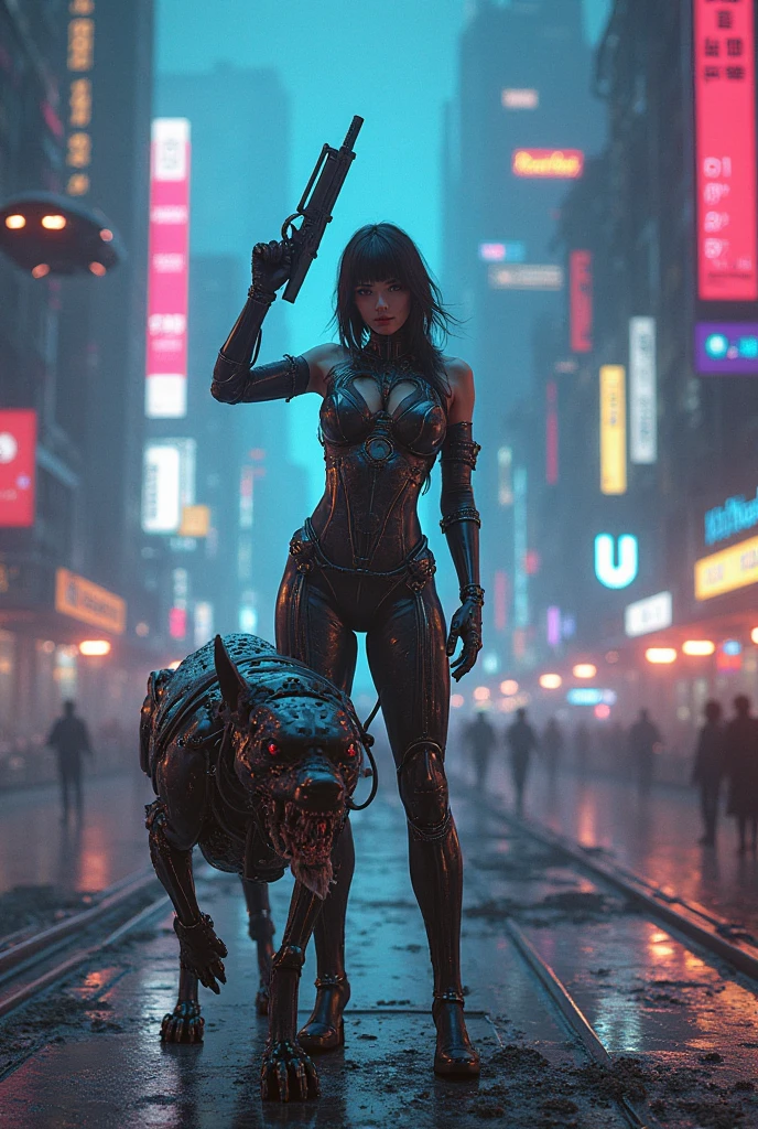 guerreiro espacial cyberpunk com roupa metalica prateada estilo 3d hiperealistic --auto --s2