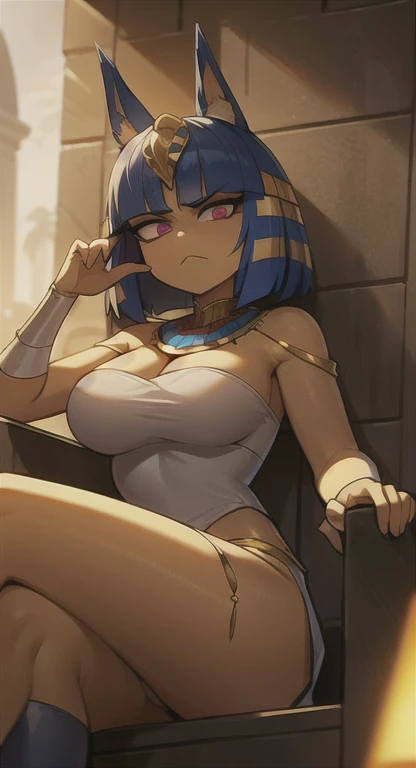 egyptian bangs, glasses , ((high quality))
fishnet clothes, in full growth,  spread legs on table in empty class, cum on face 
horny 