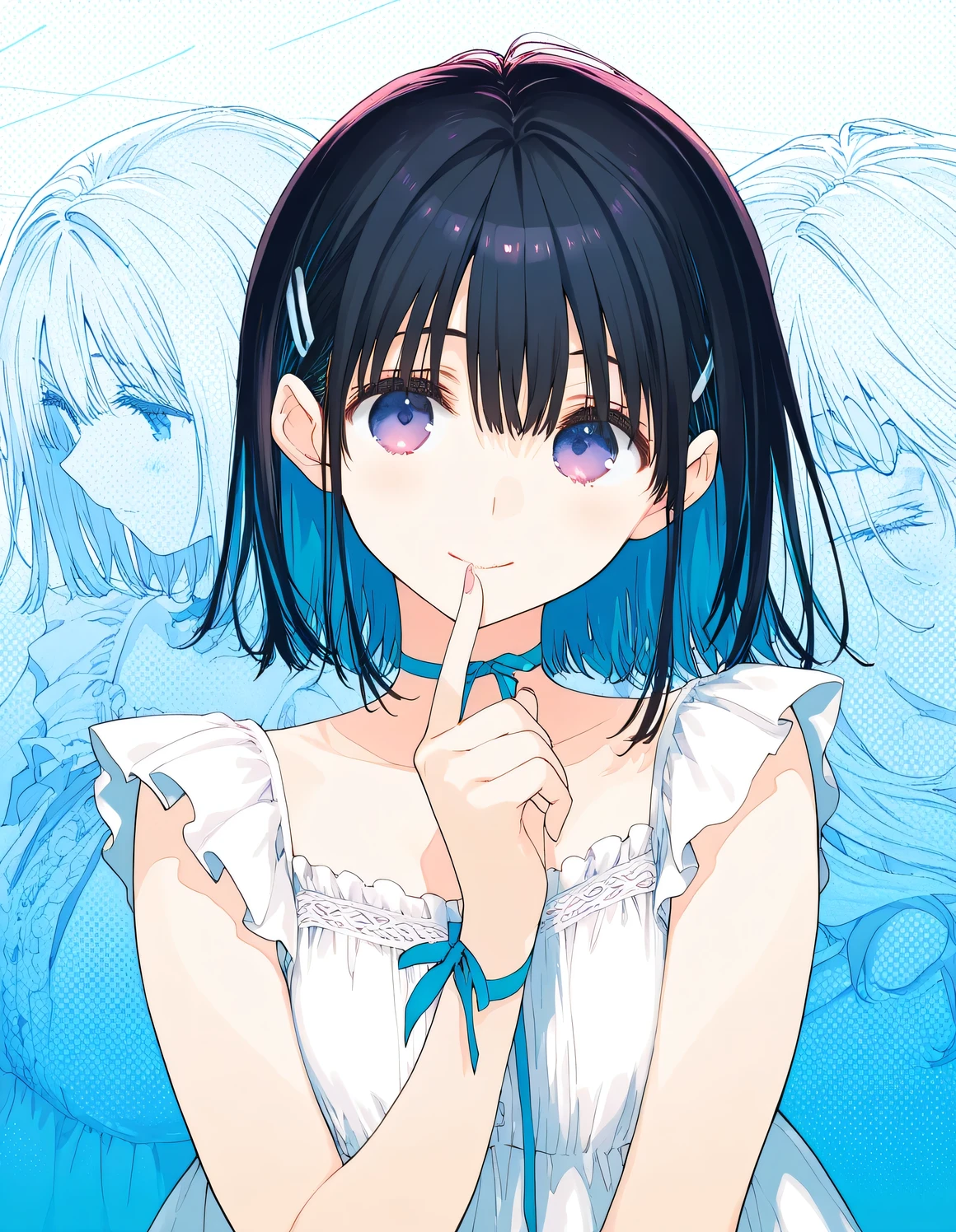 1girl,little female, beautiful eyes, idol, cover, (artist:mitsumi_misato),artist:fujiyama,artist:amazuyu_tatsuki, official_art, best quality, masterpiece, very awa, absurdres, highres, ultra-detailed, super detailed skin,Realistic texture,very aesthetic,clear line illustration, analogous colors, limited palette, sexual lighting,