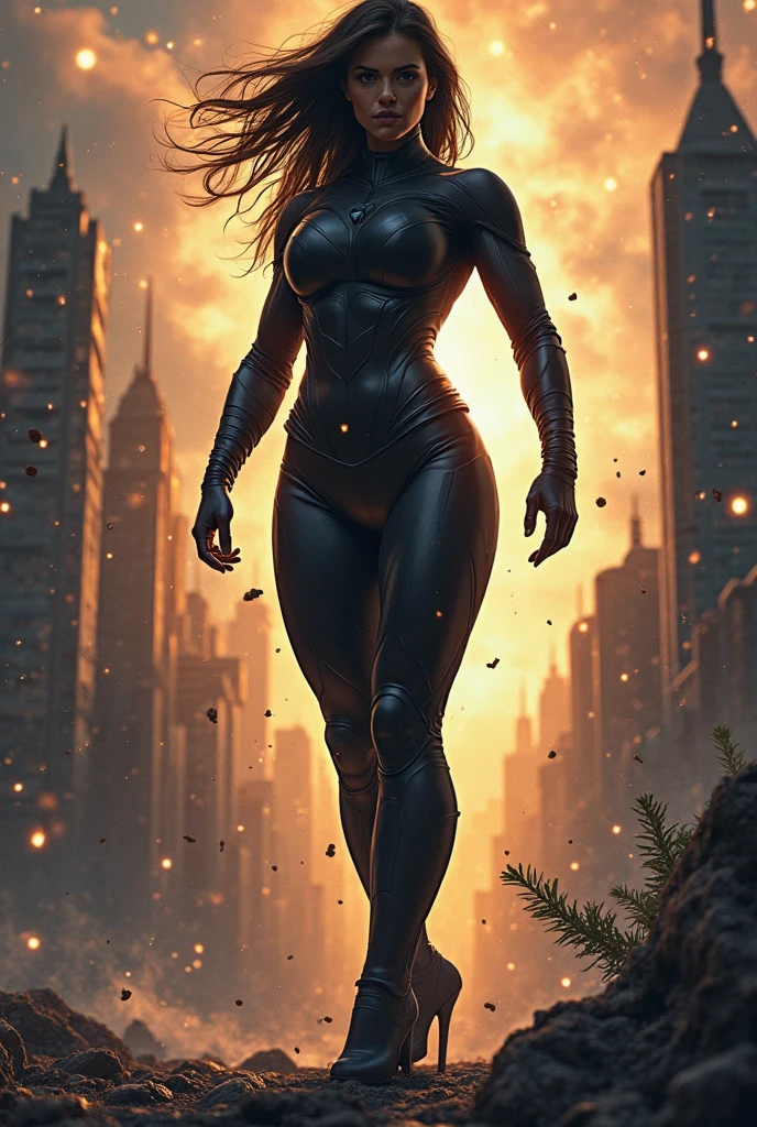 Super women with big breast