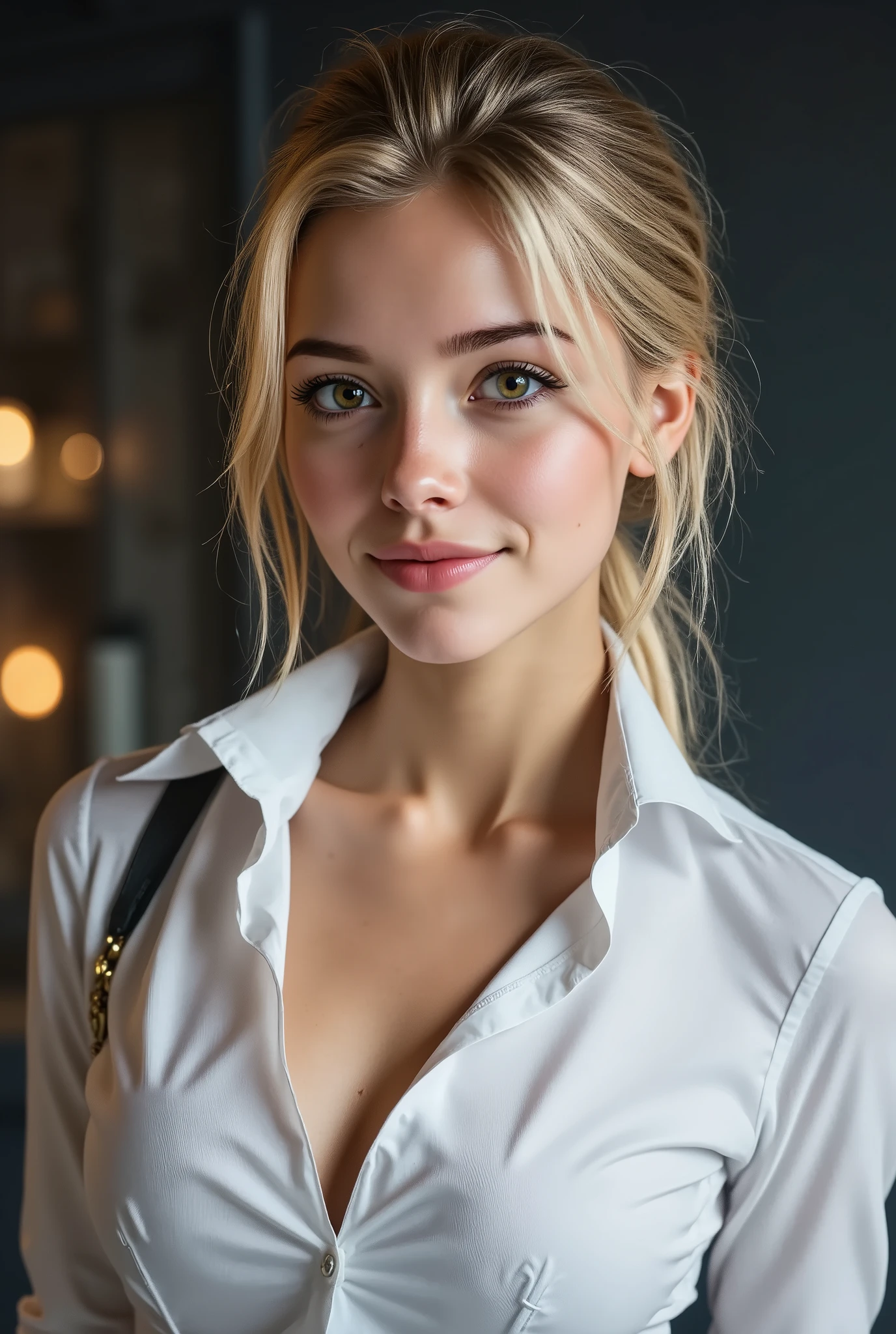  Quality\Realistic,(photorealistic Realism),((high resolution)),((intricately detailed digital art)),(best quality),(realistic texture details: perfect skin, smooth skin, (without folds and dents:1.28)),(professional photography\), BRAKE , Famale\1 Woman:1.4,22yo, A very beautiful and cute, perfect face, perfect symmetrically eyes, perfect lips, flexible female form, Underexpose Lighting, slim body, (discret smile, gentle expression),(spread legs in squatting position),dslr,best high quality soft lighting,sharp focus captured by Fujifilm XT3,f 5.6,in a dramatic lighting\), Skin\(white,pale,smooth,silky,shiny\), full body esbian、(Erotic:1.3)、(dynamic random fancy, professional hairstyles:1.32)、((random expressions))、(narrow waist:1.3)、medium ass、 beautiful cheekbones、((firm and full breasts:1.38)), slim belly: 1.3、(muscled body:1.3)、 slim face, (anatomically correct), Eyes\(beautiful,wonderful,detailed eyes:1.2\), BRAKE , {[["sits on chair, her vagina in Vaginal chrome chair ((with long_dildo insertion:1.25))"]]} (Erotic:1.5), Open your mouth,smile,abdomen,chest,hip,thighs,Earrings,jewelry,(Super detailed figure:1.2\), BRAKE , "[[ (((from behind:1.4))) | ((look at the viewer)) | (shot above the knee) | ((from below:1 . 25))" ]] 