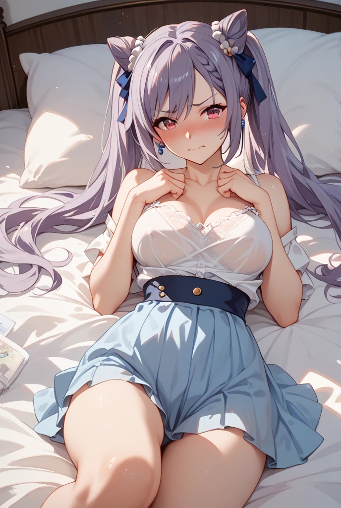 {{{{{16k,Ultra High-resolution realistic photograph of neat virgin first-year junior high school girl's in loungewear with junior high ribbon as pretty as a actress in flower garden, First grade neat virgin girl is Sitting pretty with knees up and legs open, She's a seventh grader but she's too well developed and her tits are too beautiful}}}}},{{Extremely detailed}},{{{{{dye her cheeks flush and integrated her head pure small, thick lips, Enchanting thick gross idol's Lips}}}}},{{{{{the bang hair}}}}},{{{{{with deep and sexy cleavage, She get more attractive and smoother her body, her expression and appearance are transformed into that of a pure, Her shame when her loungewear is rolled up exposing her body, Her white tits are so fluffy, and are depicted in great detail, cutely budding nipples, but her sex appeal from her cleavage fills the room, she is still tiny, but her bodyline and tits and hips are getting sexier and Cute, She has been reborn as a beautiful, sexy, one-in-a-thousand-year girl with a sparkling aura of cuteness, Her pussy and clitoris are Beautifully shaped, cherry petal-like thick labia majora and minora}}}}}