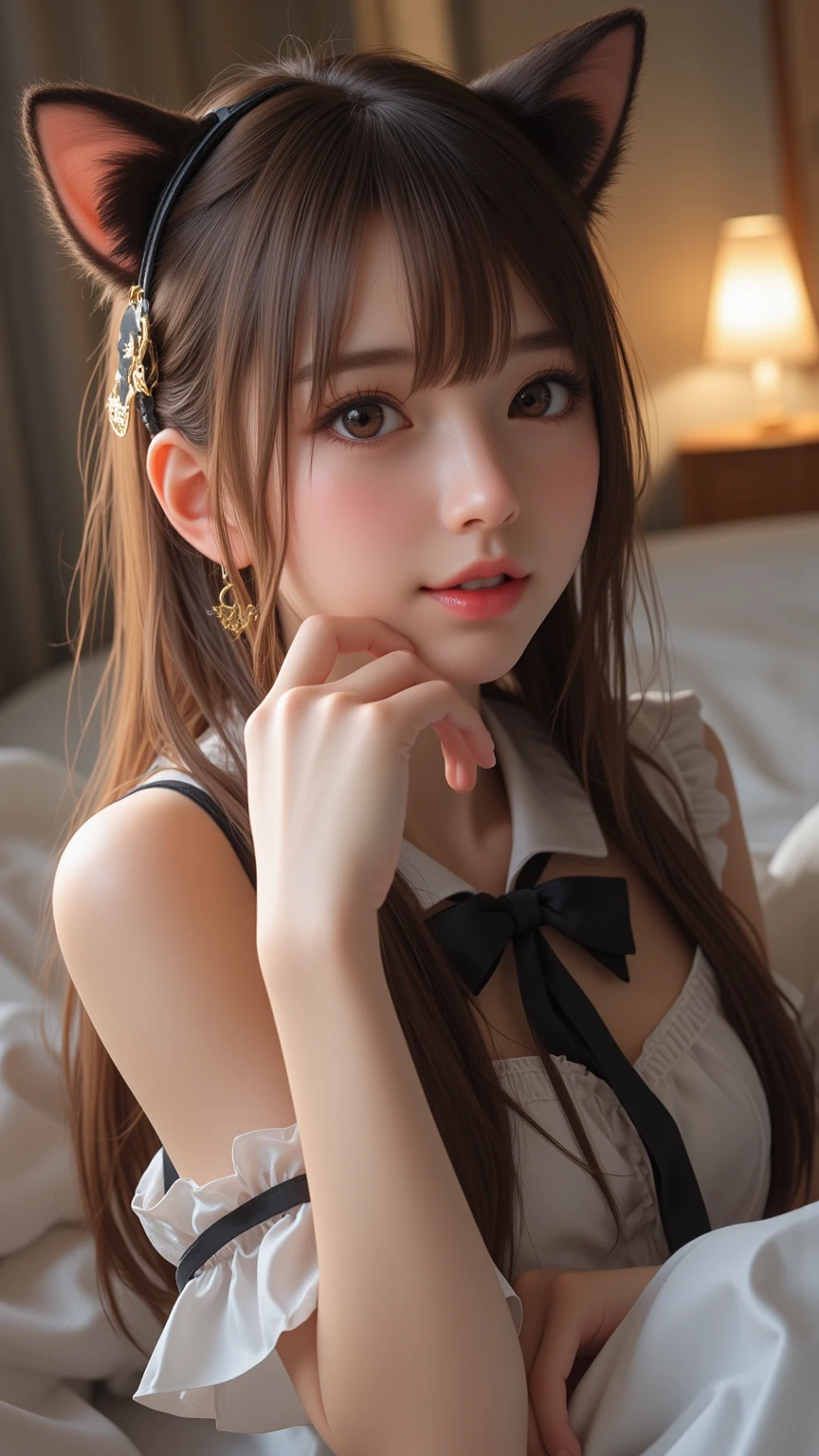 superb, masterpiece,1girl, solo, room, study, lightsout, stand light, face details