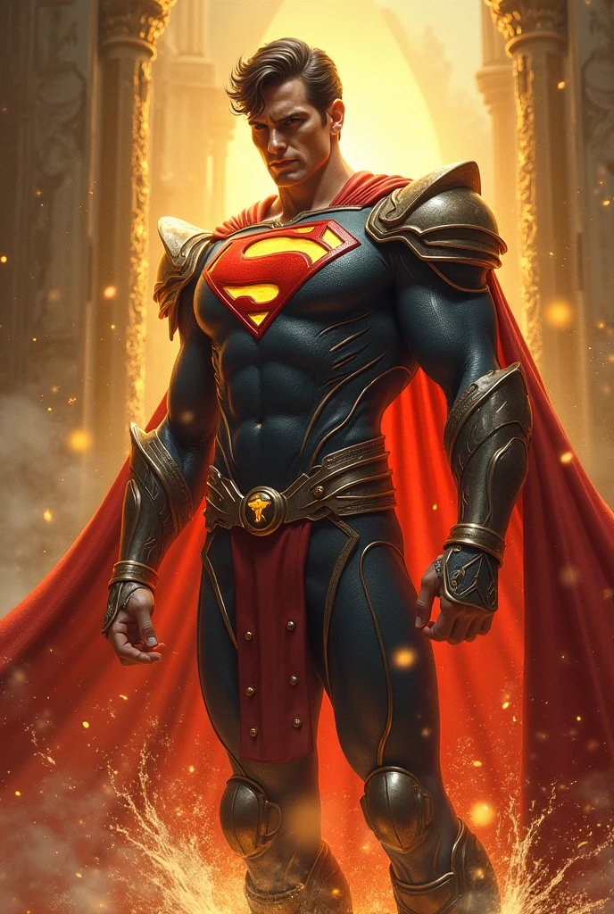 ((melhor qualidade)), circunstanciado, ((atraente, mas de bom gosto))Ben Affleck como um guerreiro masculino, vestindo armadura da era vitoriana,, ((Fantastic pose)), ((corpo flexionado)), ((um toque de sensualidade)),((Background Story: A sky full of clouds)), ((lowkey lighting)). --auto