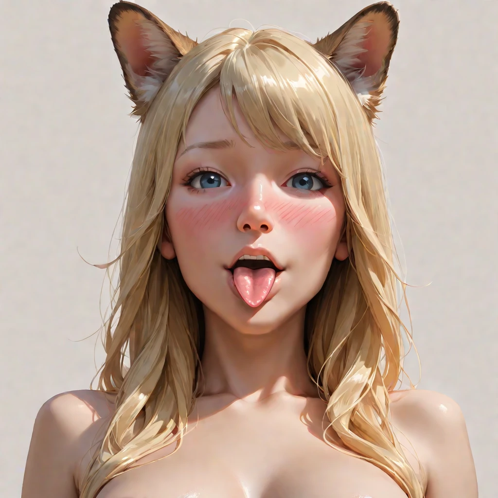 check_9,check_8_up,check_7_up, source_fluffy, Catboat, Anthro fluffy feline girl, Adult woman, Blue eyes, blonde hair, silver fur, gray stripes, pink nose, :3, naked, on her back, gasped, close up, portrait, amazing, ultra clarity, 4K, excellent quality, high detail, close-up, bare chest, , cum on face, sex oral dick oral, human penis, Zoophilia, cute sucks dick, the cat gently sucks, caresses with tongue, Sperm drips from the mouth, balls dick, shaved balls, big dick, juicy dick, touches eggs with hands, plays with eggs, naked, Nipples, cheek blowjob, wraps tongue around penis