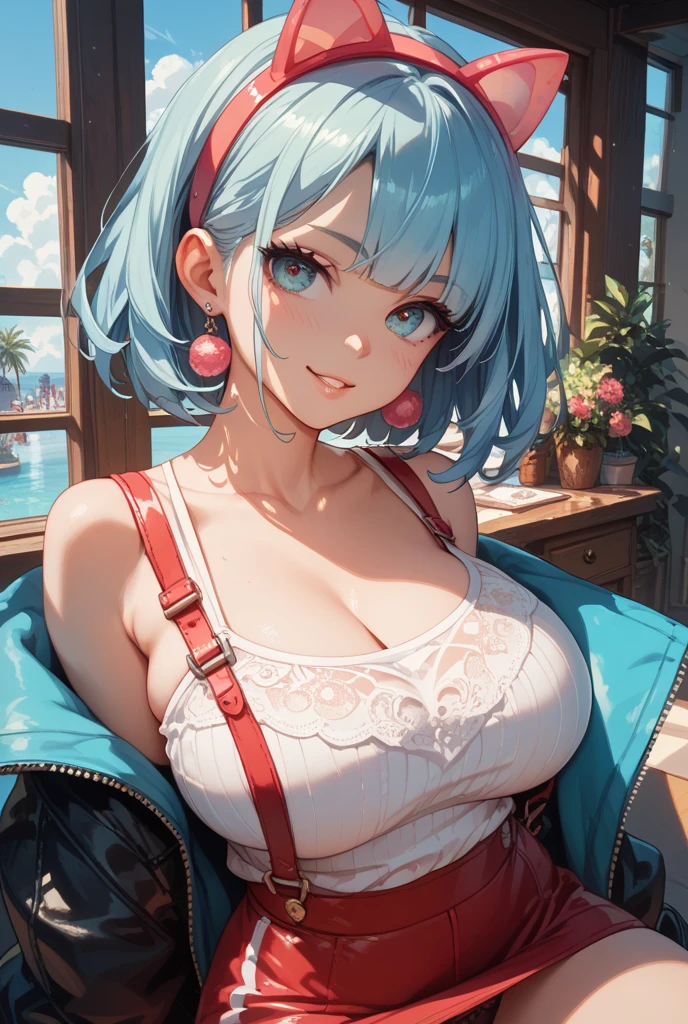 (top-quality,High resolution,(Ultra high definition,4K),(Ultra High Resolution,8K),masutepiece:1.2), (Perfect Anatomy,Anatomically accurate), (A fluffy cloud on my nipples,Coat your chest with colorful ink:1.7),(Beautiful lighting), full bodyesbian, (Cute little girl s), (Sitting on a sofa floating in the sky), (knit Cardigan),(Lace panties),(Beautiful eyes),(extremely detailed and beautiful face),(fascinated expression),(Large breasts:1.3), (soft skin),(Photorealistic),(Glowing skin)
