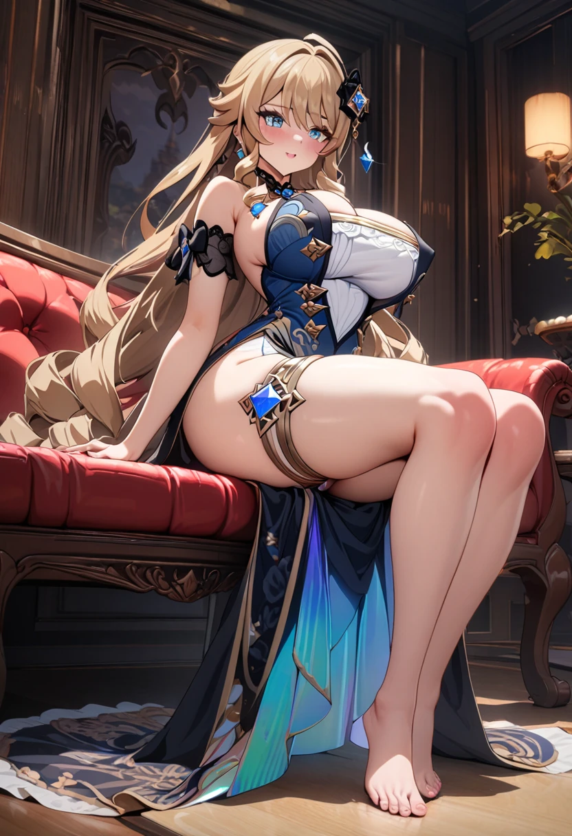 1girl,highres,breasts,blush,large breasts,legs apart,looking at viewer,clothed female nude male,rape,veiny,long legs, --auto --s2