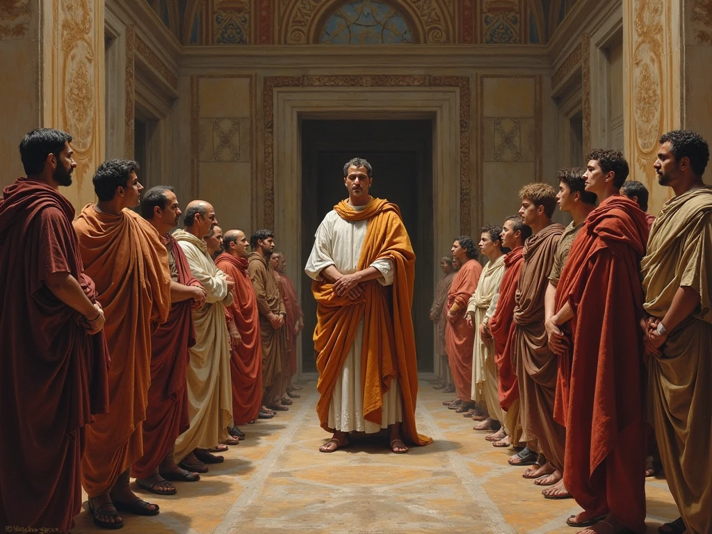 Lucius at the Roman Senate’s
