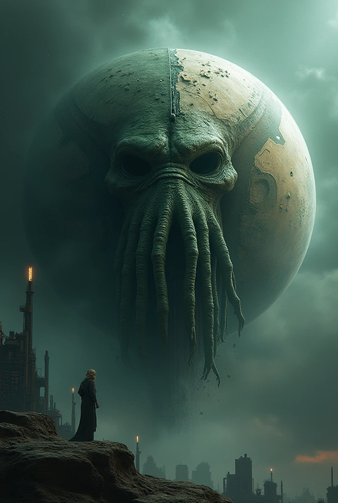 cthulhu wandering the vastness of the cosmos