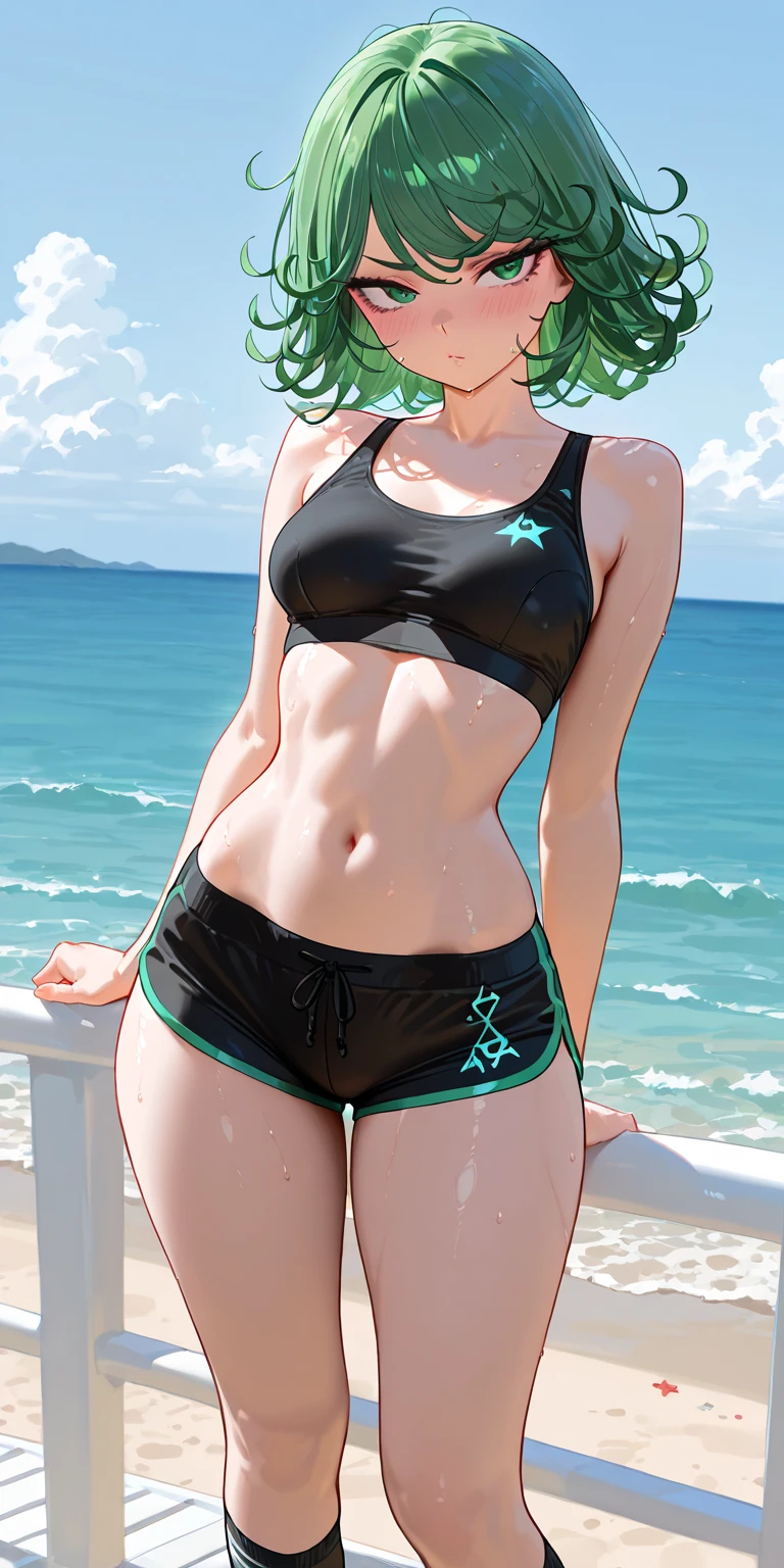 .RAW, analogue, Nikon Z 85mm, award winning glamour photograph,

Beautiful Russian woman in tight metal swimsuit, De pie en una playa tropical, 18yr old, small perky breasts, ABS cincelados, delgado, flaco, miniatura, con cabello verde, [ojos de color verde], cabello mojado, wet swimsuit, damp skin, Regordete, (pubis pronunciado), (Cameltoe: 1.3), muslos anchos, erotismo

Detalles completos, high resolusion, Detailed facial features, Muy detallado, foco nítido, Suave, aesthetically pleasing, extremadamente detallado, sello, Renderizado de octanaje, Foto_\(ultra\), fotorrealista, Realista, postprocesado, maximum details, aspereza, vida real, ultra realista, Foto realism, una foto de un, 8k UHD, una foto de un, Luz semi-silueta, linda cara, Renderizado de octanaje