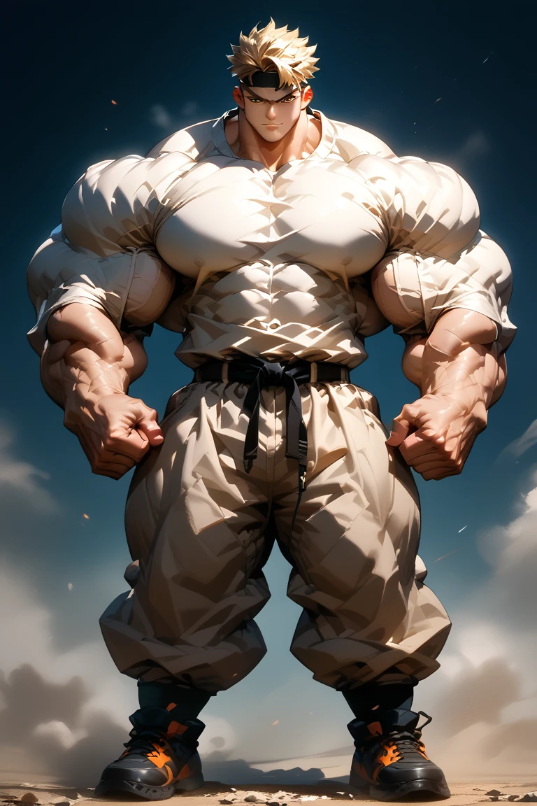 A age god with blond hair and white skin, This god has enormous muscles, muscles so big that they make his head look small compared to his body. His shoulder muscles are so big and inflated that they seem to surround his head and make it look small.. Her legs are more muscular and huge, They are twice as long as those of a normal body, and these are three times as large and muscular., Her thighs look especially more developed and inflated with muscles that wear a pair of extra-long white Nike football socks that she wears stretched up over her knees and white Nike Air Max 97s..
The stockings must be very long and they must be super stretched so that all the muscles of the god&#39;s legs vibrate..
He carries the.short hair and white eyes 