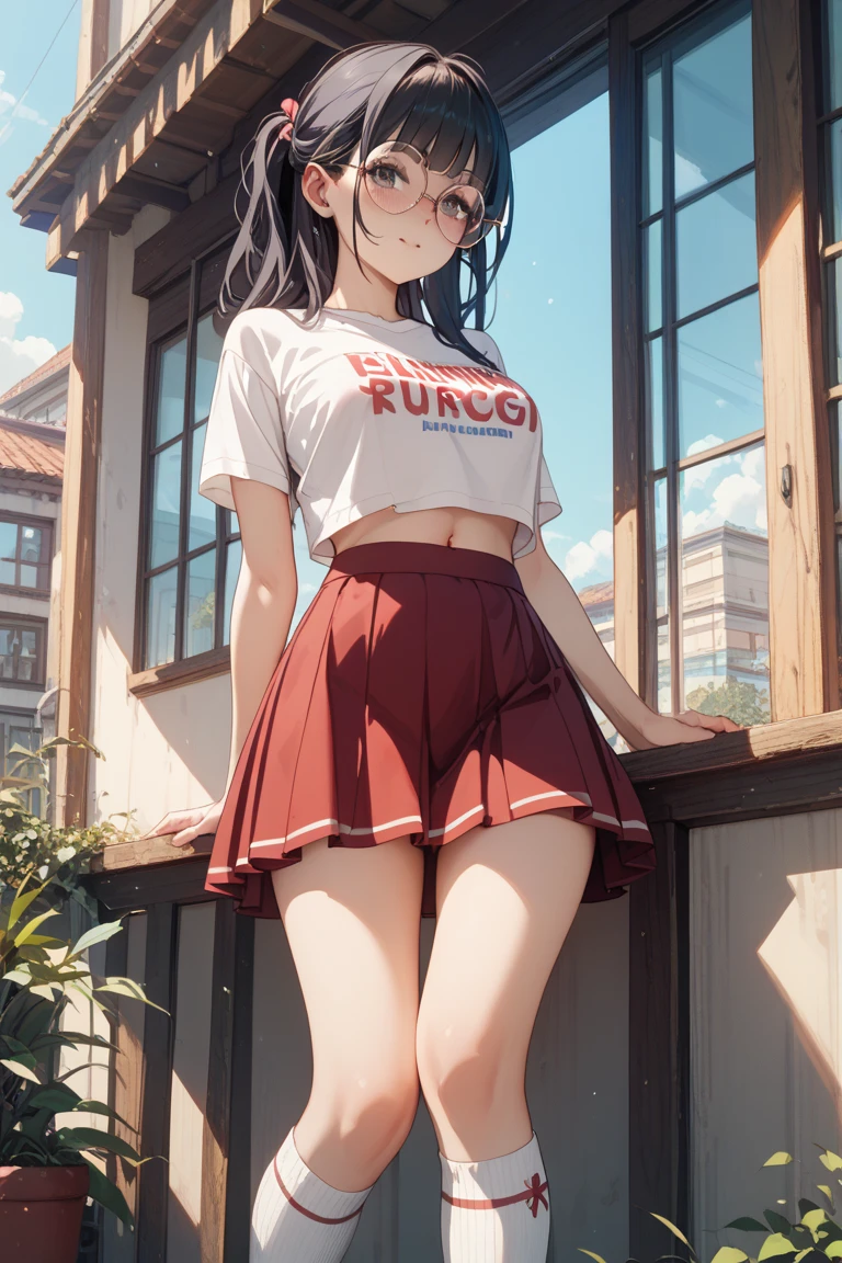 Anime, Short black hair with bangs, Big Tights, Narrow waist, soviet unionの制服を着ている,Pull up your skirt,open crotch black tights,pussy,Shaved pussy,soviet union