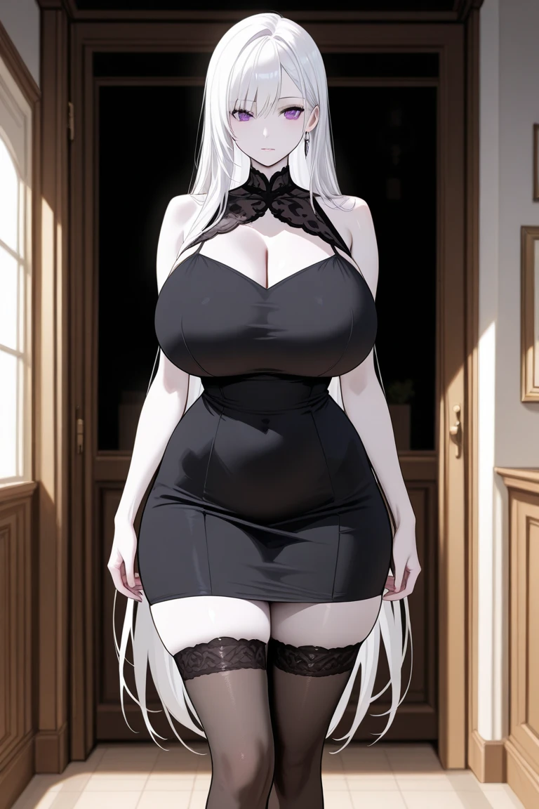 Beautiful woman sitting on the bed with her huge breasts wearing a tight and shy black blouse, (((separate breasts))), athletic body, (((wide hip))), ((( Wonderful girl))), ((short Clothes)), ((huge breast)) , ((Exaggeratedly large breasts))), ((( Big Breasts ))), ((Soft clothes )), accentuated curves.  ((huge breasts)), (( 12k Detail )), (((Dynamic upper angle view))), (( shy expression )) - ((( 12K, ultra details, Huge breasts, hot))) - ((( curved body, beautififul girl body ))) ((([{Beautiful ilumination Blur, Particles, beautiful graphics, Beautiful ilumination, lightness rays}]))) ((Exceptional art, beautiful strips of fabric, snow white skin, the fabric is soft and fine and her breasts dance like beautiful soap bubbles in the sun.  Your body is delicate but has a stunning beauty, your look enchants me and your silky and shiny hair fascinates me.  She has a calm and shy expression that eludes me more and more, her room, adorned with flower petals and strips of white fabric sheathed on the wall like a queen's room, the room is dimly lit as only a few rays of sunlight shine through. they enter through the window.  a vision that inspires... I want to touch it.))