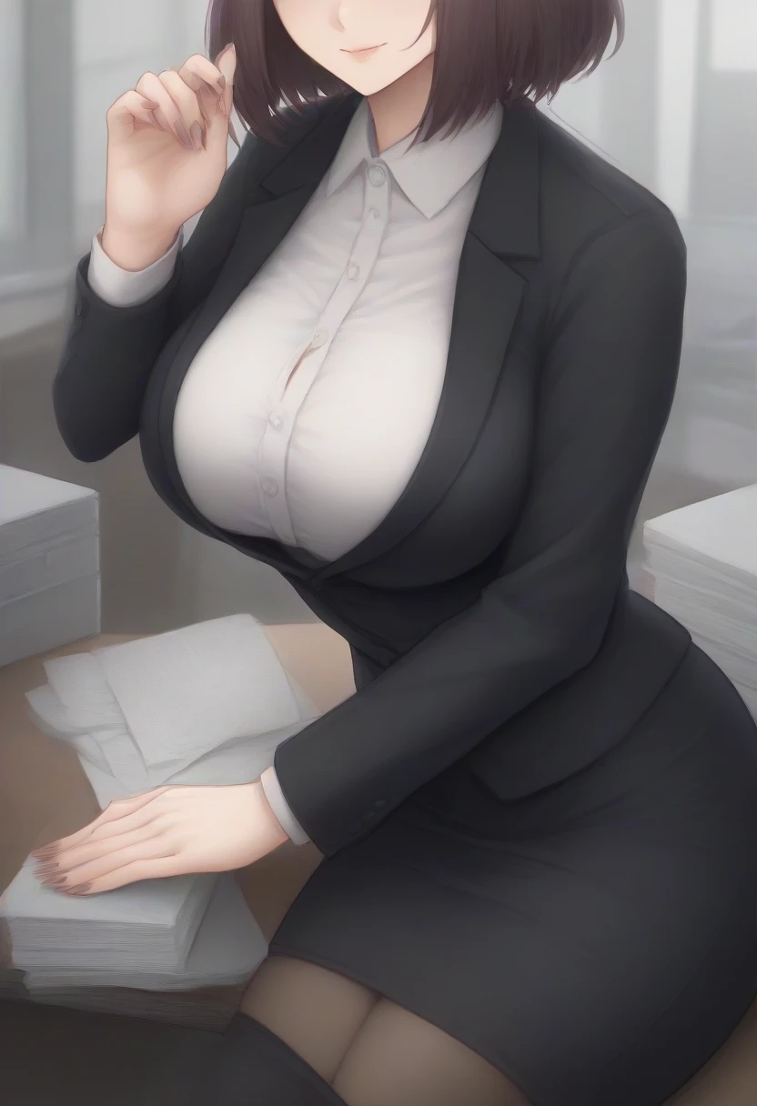 cartoon of a woman sitting on a chair with big breasts, bare breasts and nsfw, anya from spy x family, asuka suit under clothes!!!, revealing clothes, makoto shinka, seductive anime girl, nishimiya shouko, yayoi kasuma, hands behind her body pose!!!, (nsfw) safe for work, makoto, highly_detailed!!!, (six pach:1.9), (((abs, female muscles, abdominal muscles, abdominal muscles, marked abdomen)))