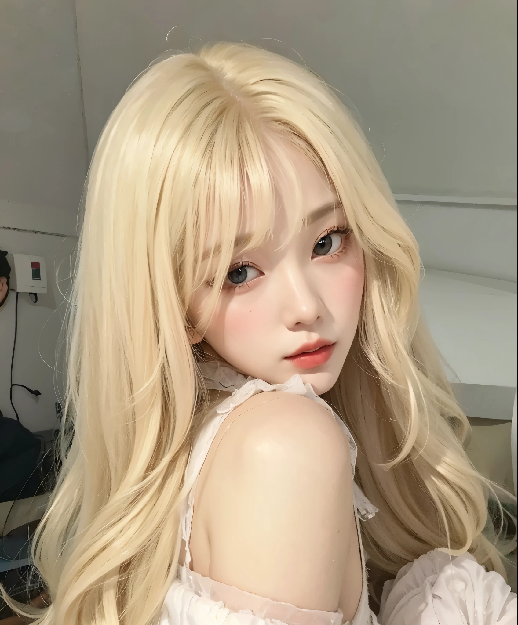 Irene red velvet, doll lips , big breasts