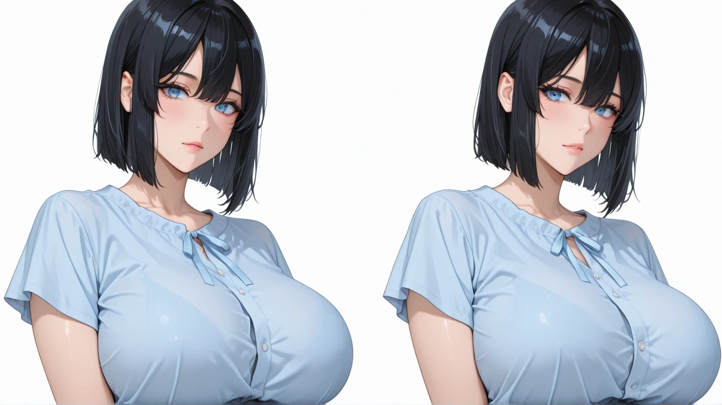 (( Fleet Collection、Kantai Collection、Yao、standing,multiple views)),((whole body、whole body,nude))、woman,whole body写真, ((white background))) 、Best image quality, high quality, The background is clear,きれいなwoman, Japanese, detailed, detailed eyes, detailed skin, Beautiful Skin, 超High resolution, (reality: 1.4),とても美しいwoman, A little younger face, Beautiful Skin, thin, (Ultra-photorealism), (High resolution), (8k), (非常にdetailed) 、(Beautiful and detailed eyes), (非常にdetailed), (detailed face), Displaying the viewer, Fine details, detailed face, smile,Straight,Looking Ahead, StraightLooking Ahead, Photo Real, Baby Face,Hairstyle: ponytail、short hair,Brown Hair、smile、Very delicate body、Flat Chest、belly button、thigh gap, over one eye, from below, multiple views