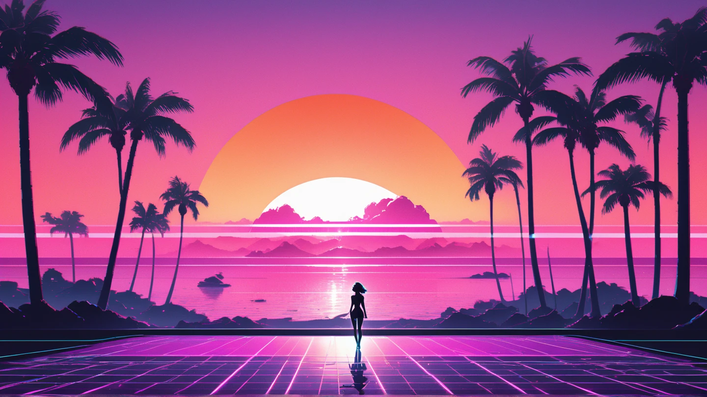 Moana, textura ultra realista, estilo de luzes neon em uma cidade noturna com a tartaruga mutante