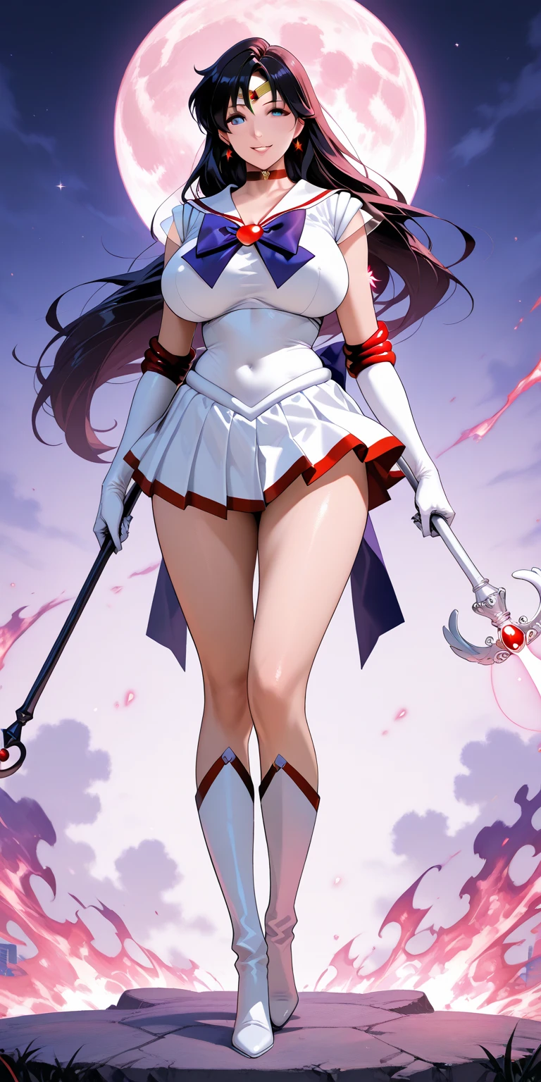 {{{{amazing quality, great quality, high quality, very aesthetic, aesthetic, best quality}}}},
realistic, photo, shadow, Three-dimensional, absurdres, Digital art,
{{{{Magical girl}}}}, beautiful girl, one girl,
black hair, long hair, straight hair, trimmed hair, shiny hair, blunt bangs, short sideburns,
brown eyes, tareme,
{{flat chest}}, {{small breasts}}, {{detailed body}}, slim thighs, thin thighs,
{{white leotard}, {leotard peek}}, {{pink sailor collar}}, {{pink elbow_gloves}}, {{red boots}},
ribbon trim, red bow tie, heart brooch, thigh strap, white headband, white circlet, white cloak,
{{both shoulders expose}}, {{covered navel}},
{{magic circle}}, distress, resistance, defeat, sexual pleasure, troubled face,
orgasm, sensitive body, Sweat, trembling, 1girl, torn clothes, wet clothes, melted clothes, see through clothes, damaged clothes, monsters, attack,