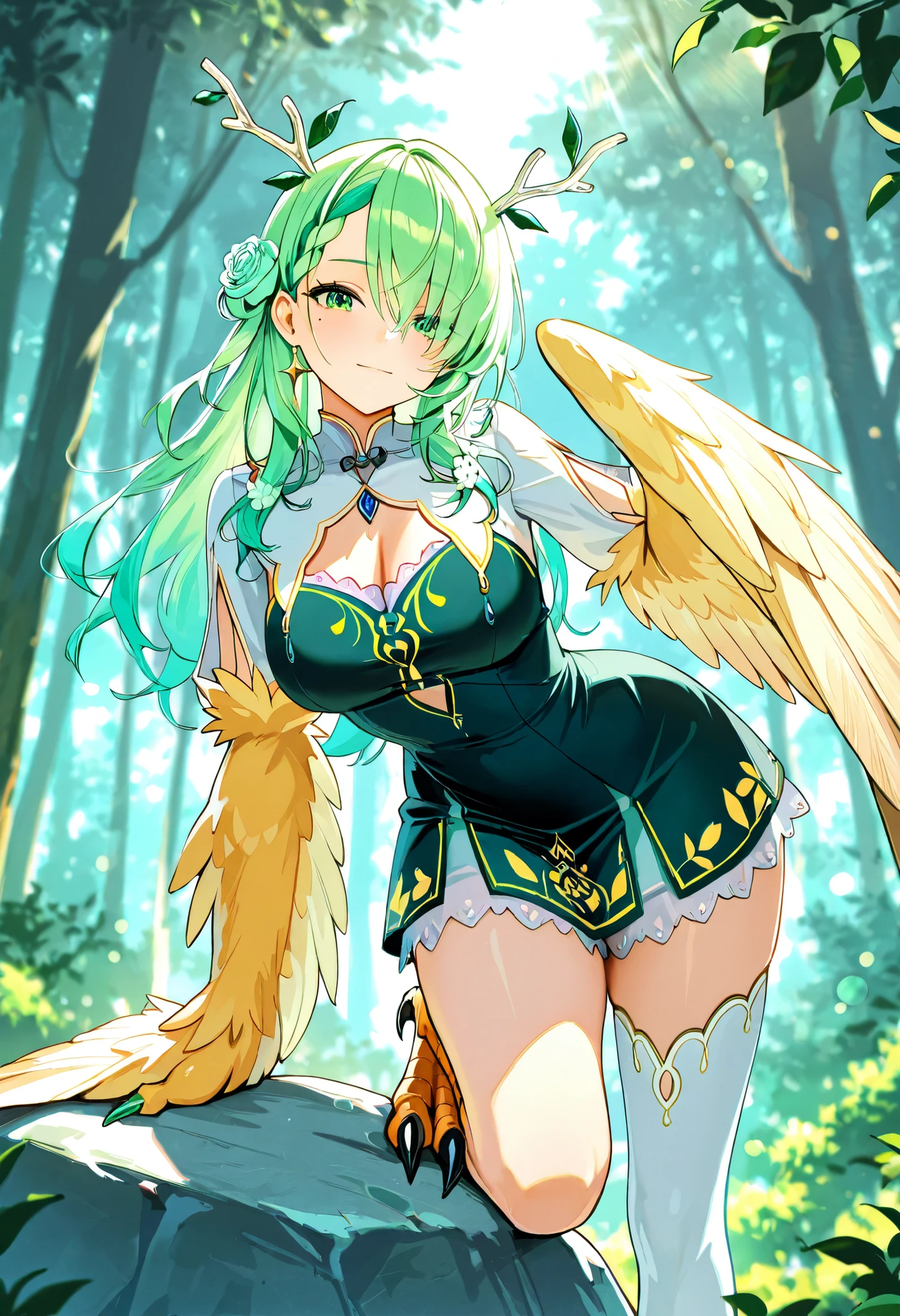 hairy，Leafeon