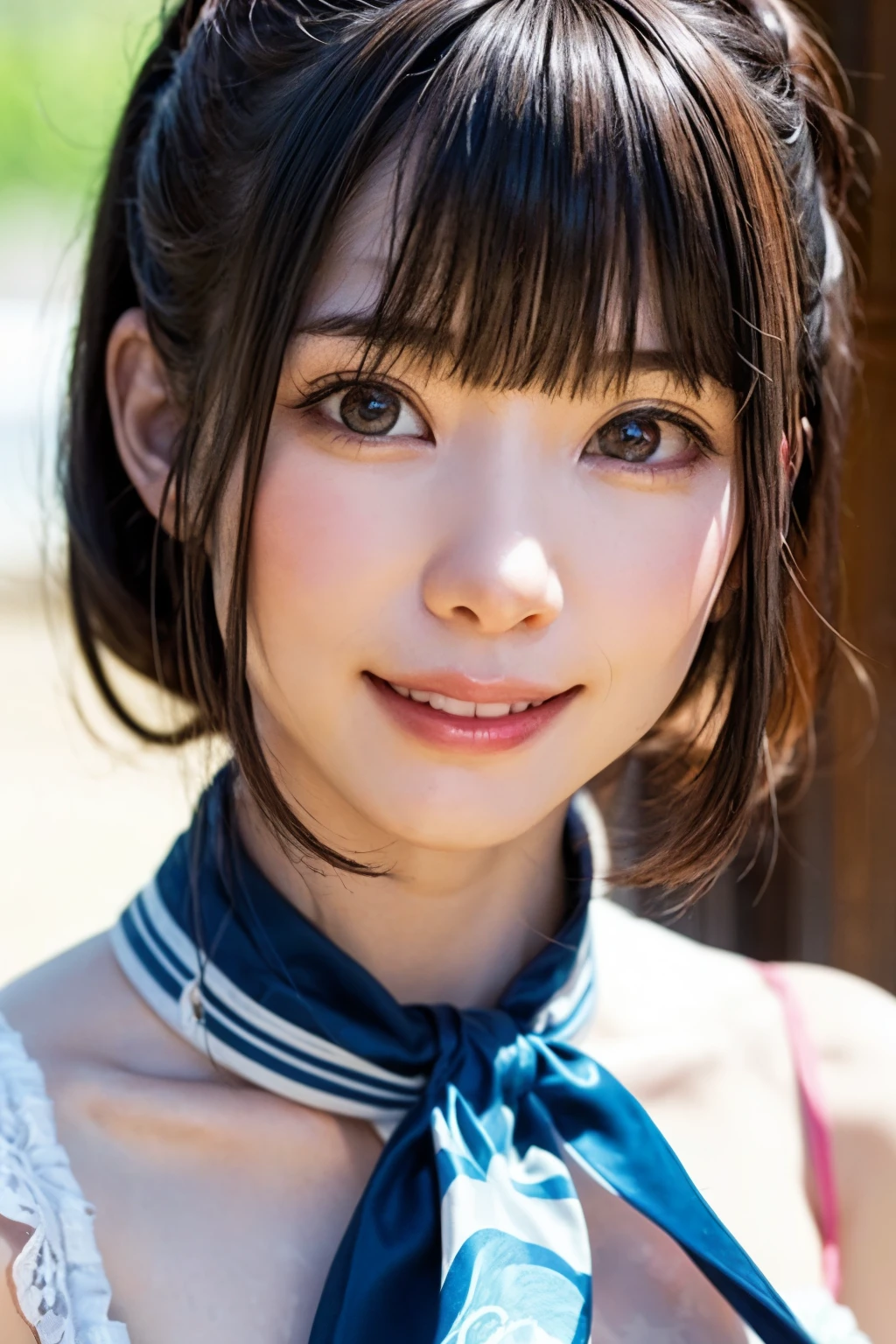 Highest quality, RAW Photos, Realistic, face, Incredibly ridiculously beautiful girl, cute, Long Hair, Depth of written boundary, High resolution, 超detailed, detailed, Very detaileded, extremely detaileded eye and face, Sharp pupils, Realistic students, Sharp focus, Cinema Lighting, flat breasts, small breasts, small,( small bust: 1.2), small bust, (slim, small, flat, small), thin, Delicate and sexy collarbone, (Sailor suit:1.2), (Lifting Sailor suit to show off a topless:1.5)))、

