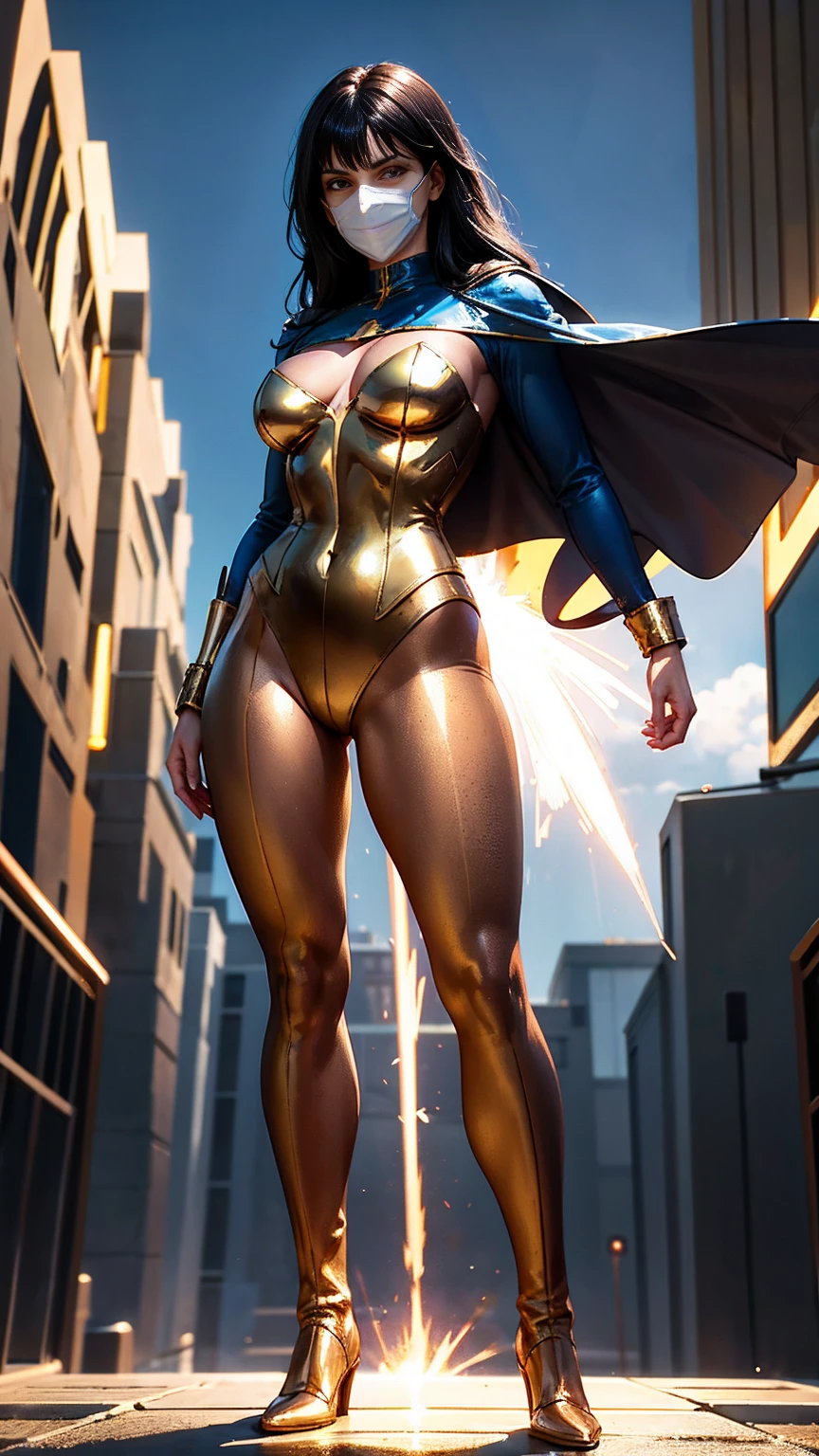 Scarlett Johansson big boobs in Susan Storm costume hottest