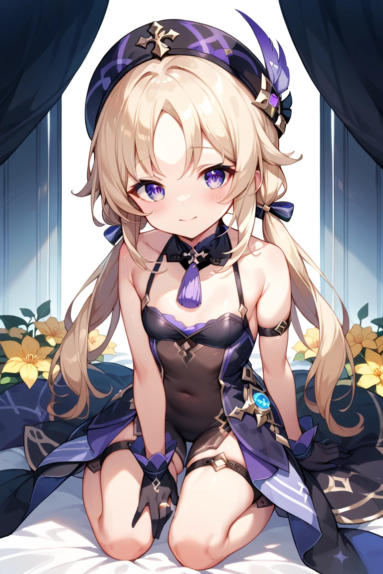 (masterpiece),best quality, expressive eyes, perfect face,w sitting, w sitting on ground, legs on ground, arms between legs, bot arms between legs,1girl,
big breast, H-cup, good breast,fischldef,
fischlein,
fischlrnd,blush