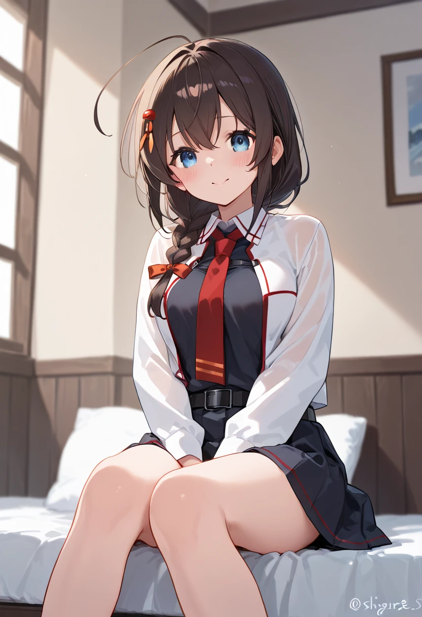 ((Girl having intense vaginal sex with man:1.3)), Anime One Girl, ハルカ Pokemon, 22歳, red bandana, Brown Hair, short hair, Blue eyes, Big Breasts, Chest cleavage, Bounce, Thighs, indoor, 32K,Super detailed,Ultra-detailed, The perfect ハルカ, Red clothes,Navy blue leggings under a short white skirt, ハルカ outfit, socks, whole body, , {{A Pokemon trainer sees ハルカ passing by and has Metamon transform into an adult ハルカ and engage in intense vaginal sex with her.}}, Intense piston movement between a man's legs, NSFW