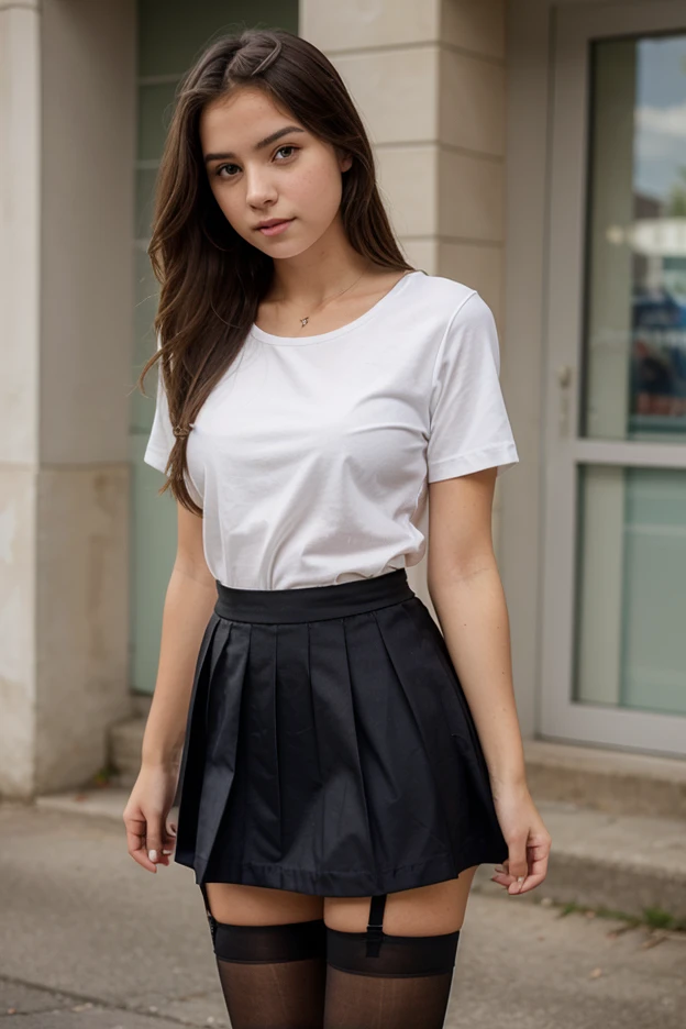 Beutiful skirt girl 