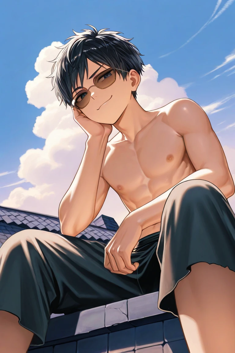 Tenten naked showing off