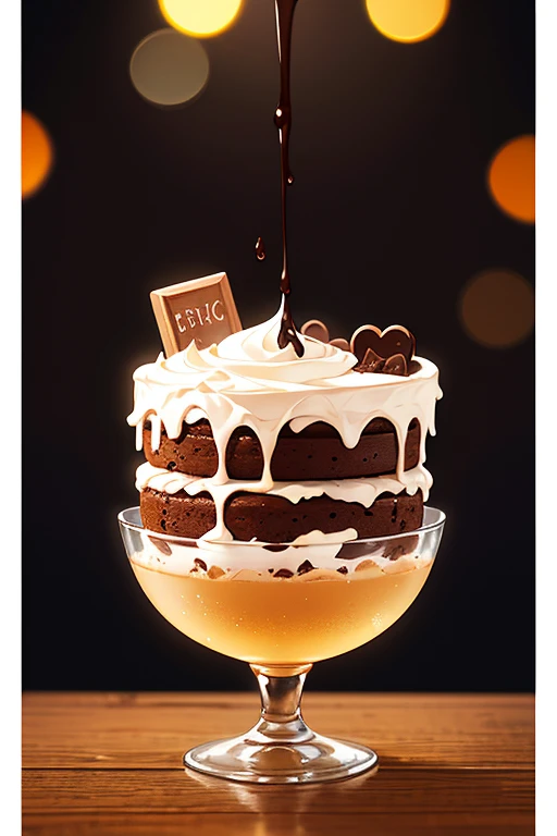 cinematic still-frame chocolate, chocolate cake ,deep dark background,High quality photos,Wet texture,Icing ,studio photo,slice,shallowdepthoffield,Vignette,Very meticulous,High budget,Bokeh, widescreen,gloomily,epic,opulent,cinematic grain,grain sense