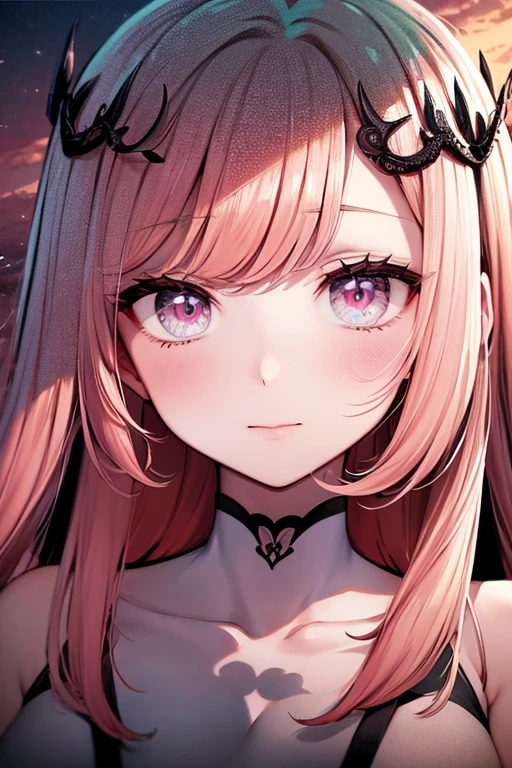 high quality,8k ultra high definition,美丽的Doubleexposure,Combining the silhouette of the goddess with the sunset coast, sunset coast should be used as the bottom background,Details are integrated into the silhouette of the goddess,Clear lines,The background is a monochromatic ,Focus sharp,Doubleexposure,Created by yukisakura,Gorgeous full color