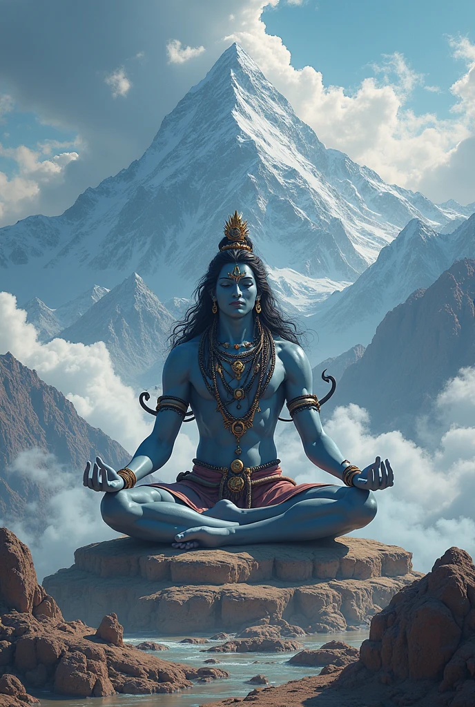 Mahadev on kailash