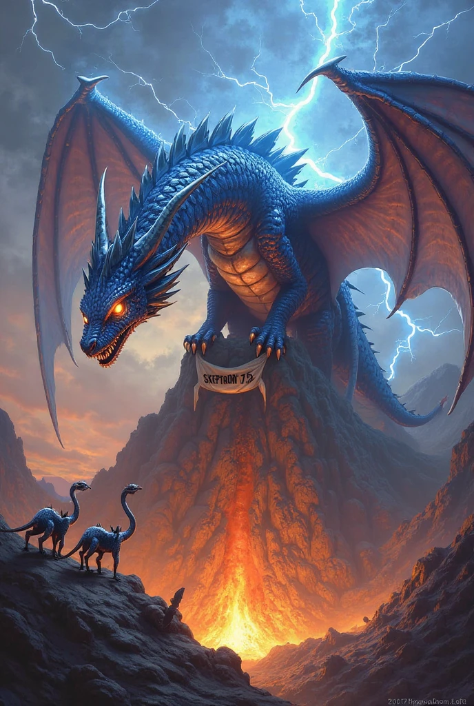 The Dragon сидит на стене и рычит пламенем, high quality, 3D, 4k, fantasies, The Dragon, high detail, Jet of fire, castle wall, high wall, bright colors, The Dragon изрыгает пламя, злой The Dragon