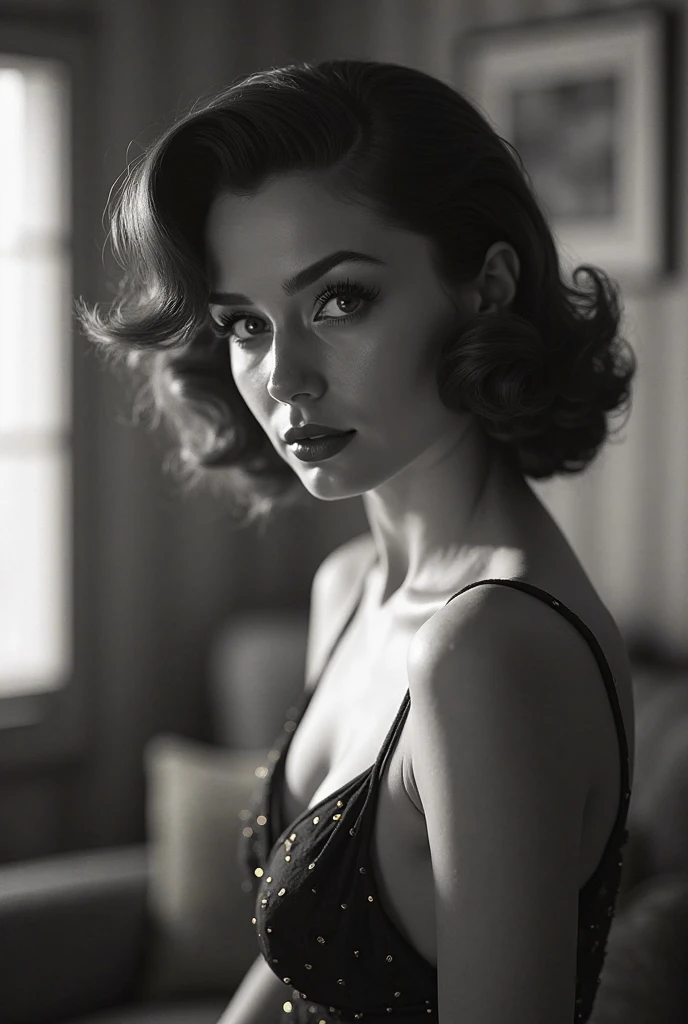 monochrome, B&W, (masterpiece, best quality, Professional, perfect composition, very aesthetic, absurdres, ultra-detailed, intricate details:1.3), by Edward Weston and Brandon Woelfel