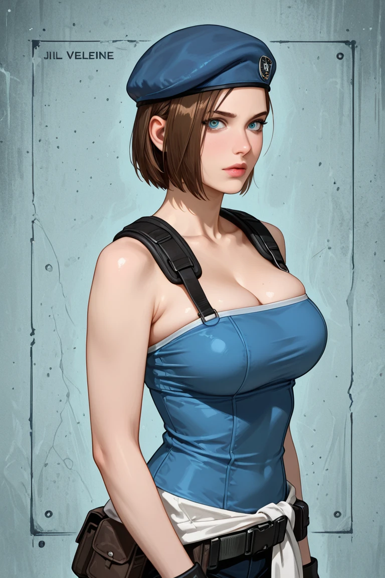 (masterpiece:1.1, Best Quality:1.1) (Photorealistic:1.3) (Bokeh), (Detailed), (High resolution, 32K HDR), 1girl, (portrait of Jill Voth), (beret, shoulder pads, blue military uniform, light blue shirt), (blood on face), parted lips, (abandoned old mansion:1.3, in the deep forest:1.2), window, (hyper derailed face:1.35, Ultra-realistic skin texture:1.1, Detailed eyes:1.15), (super giant breasts:1.55, Realistic nipples:1.35), (squat down:1.5, open legs:1.3), (realistic haze, fog and mist:1.7), Full body shot,