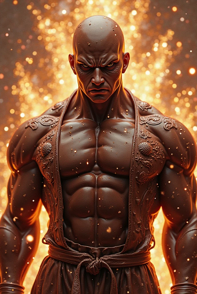Dhalsim, Street Fighter, yoga flame, intimidating stance, closeup,Iconic character of high detail, realistic