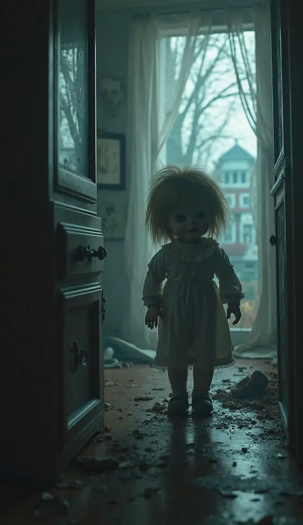 am Robert the Haunted Doll, and once you bring me into your life, I am yours forever. But be warned, I bring nothing but terror and misfortune."