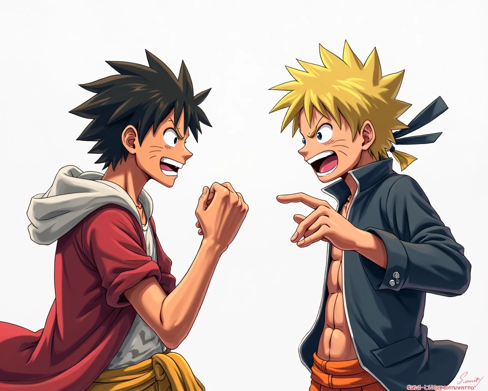 Boruto vs luffy