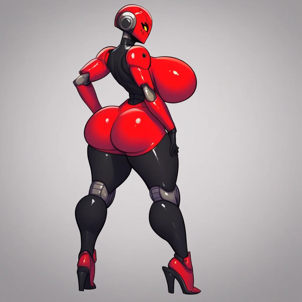 score_9, score_8_up, score_7_up, score_6_up, score_5_up, score_4_up,huge breasts,
shrug \(clothing\), robot woman, black metal body with glowing blue wide fishnet pattern, unconventional robot face, , crouching, defined calves, robot shoes, , thick thighs, thighhighs, skindentation, leg warmers, , robot face, metal face , , cock, hard cock, solo, , full nelson, anal penetration, cuming inside