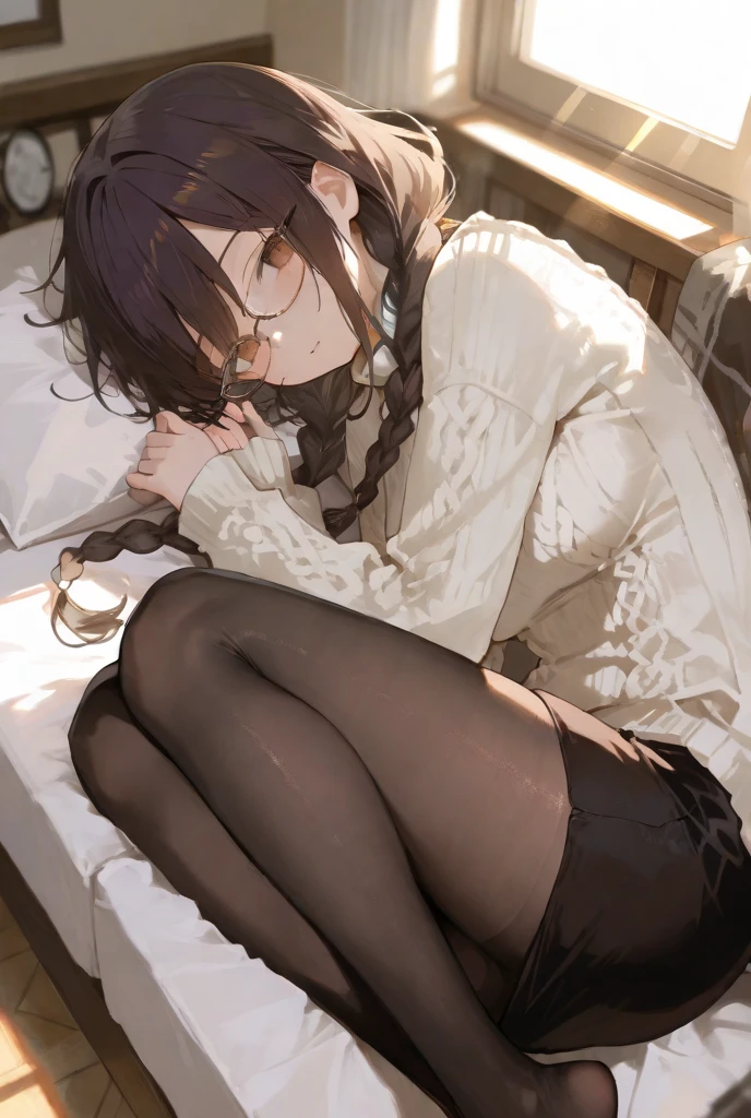 being thin slim figure eye glass Red cheeks Pink knees The whole body has a good ruddy color Black High Socks Black leather shoes A slim figure eye glass Red cheeks Pink knees The whole body has a good ruddy color Black High Socks Black leather shoes