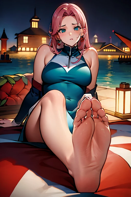 animemanga girl,videogame,opening legs,the feet,upper legs,Gothic