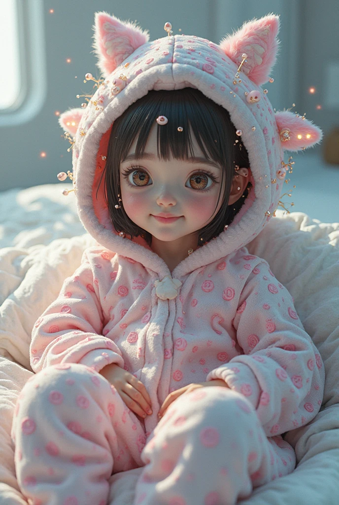 Baby winter blanket with hood --auto --s2