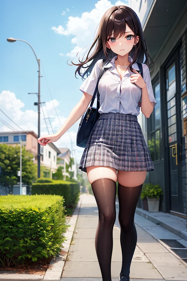 (8K, RAW Photos, 最high quality, masterpiece:1.2), high qualityのRAWカラー写真, Professional photo shoot, Cinematic Light, night、Late night、alone, (((young woman, Gal))), (Sharp features), (Small face), (Skin with attention to detail:1.2), clavicle, Cute face, Beautiful appearance, Long eyelashes,Girl Turning Around,, (Black Hair, Long straight line), high school student, cardigan, High School Uniform、, White shirt, mini skirt, night Park, Birds chirping, Embarrassing, sad, Artistic painting,Attractive thighs, loafers:1.2, (Very fine touch:1.2), (Watery eye), sad雰囲気, Oil painting style, Dark colors, (Are standing:1.5, lean on a tree, Full body portrait), Smooth texture, Gazing Eyes, Beautiful Skin, Shiny skin, ((Perfect Fingers, Five Fingers, Anatomically correct)), Background Blur, high quality, Surreal, ((Very detailed, photo shoot)),(Cover your face with your right hand、Left hand grabs skirt),,(((Skirt flip、Sexy panties)))、blush、Embarrassing、They hesitate、Look down、avert your eyes、Full Body Shot、((Hide your face))、Embarrassed、Thick legs、、glamorous、Skirt Lift、Have a skirt、Bend your knees and squat