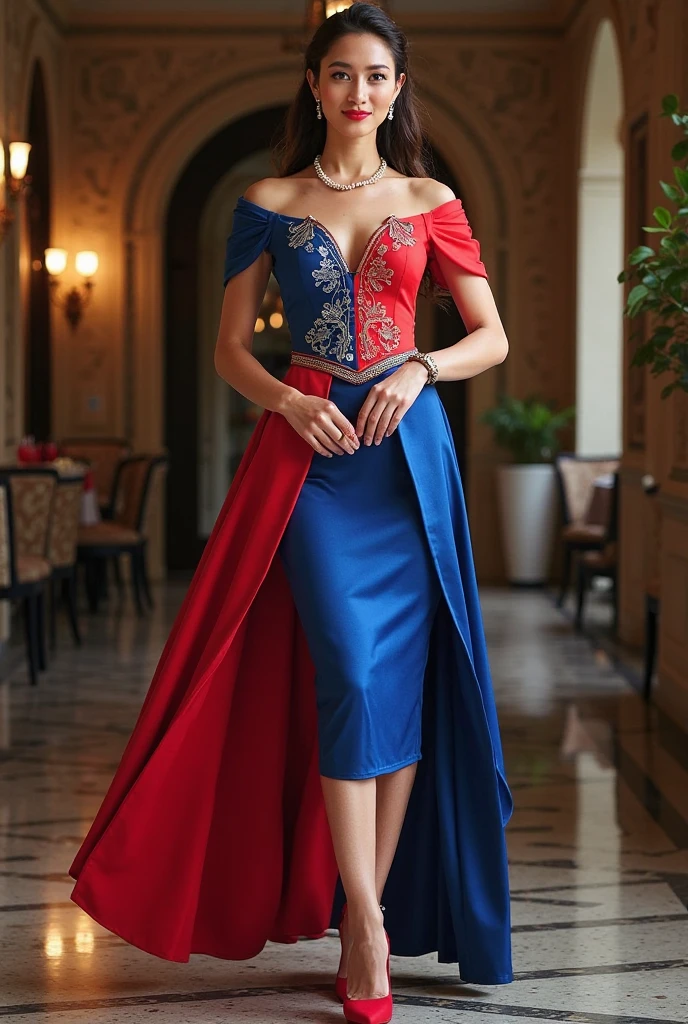 Jumento vestido de presidente