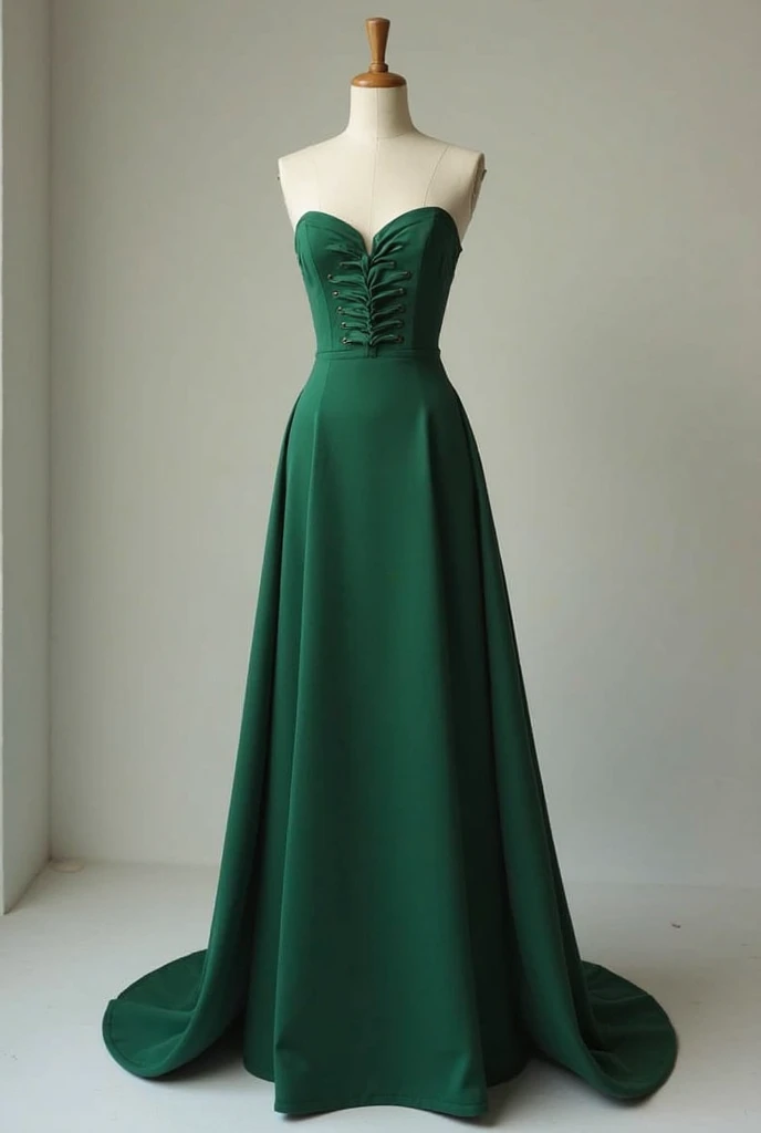  i want it like simple drss i dont want the gir i wznt a maniquin which wear simple peacock green dress and in princess cutting top and sleeveless should look like stiched dress in pink  background like wall and in the tiles is like wooden sheey i want the back ground like previous designs