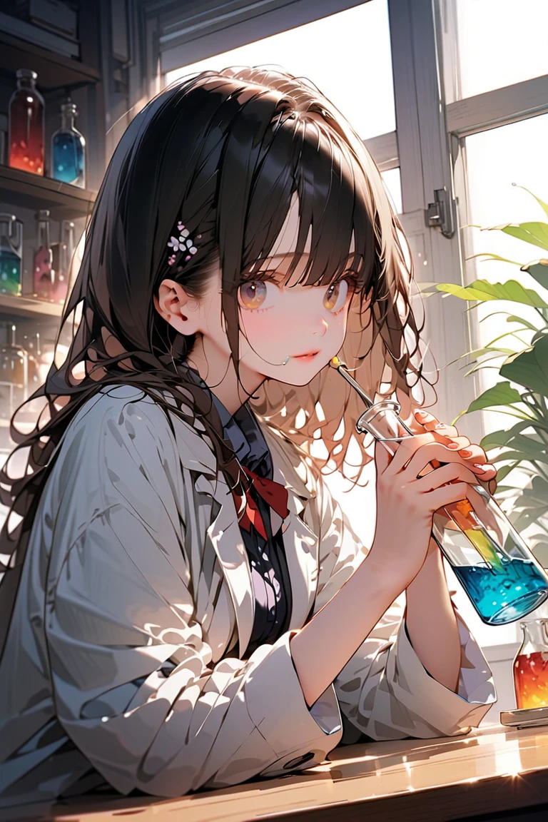 ((Highly accurate drawing in every detail)Extremely precise depiction)[High resolution],(detailed illustrations,とてもfineで緻密な描画,Delicate drawn lines with tempo,Realistic texture expression),[color traced main line](Old laboratory[Moonlight night]),(MONSTER Girl(Frankenstein)  (coarsely sutured skin [stitch[patched skin]])[electrode bolt] [SKINNY])[Synthetic humans[machinery girl]],bandage ((white clothes) [race(frills)ribbon])[knee high socks],[[Colorful]Soft ambient light],(intricate and beautiful decoration [Dense detail]),(Fine and beautiful skin expression [transparency]),((Precisely drawn eyes))[完璧な目のdetailed((Beautiful eyes like jewels)Iris drawn in precise detail)[clearly drawn pupils]],[eyes light[Pinpoint lighting for the eyes]],[long and beautiful eyelashes],[precisely drawn hair [美しく艷やかな髪のdetailed]],(完璧な手のdetailed [Beautiful fingers with no damage [beautiful nails]]),(perfect anatomy(perfectly balanced proportions))[[full body portrait]],[ideal color coordination(Accurate simulation of light and material interactions)],((detailed,高fine)),[[Pale and gentle colors]][Visual art that tells a story] [[Eros in the Natural Body]],((highest quality)fine[[High density drawing]])(4K Quality).