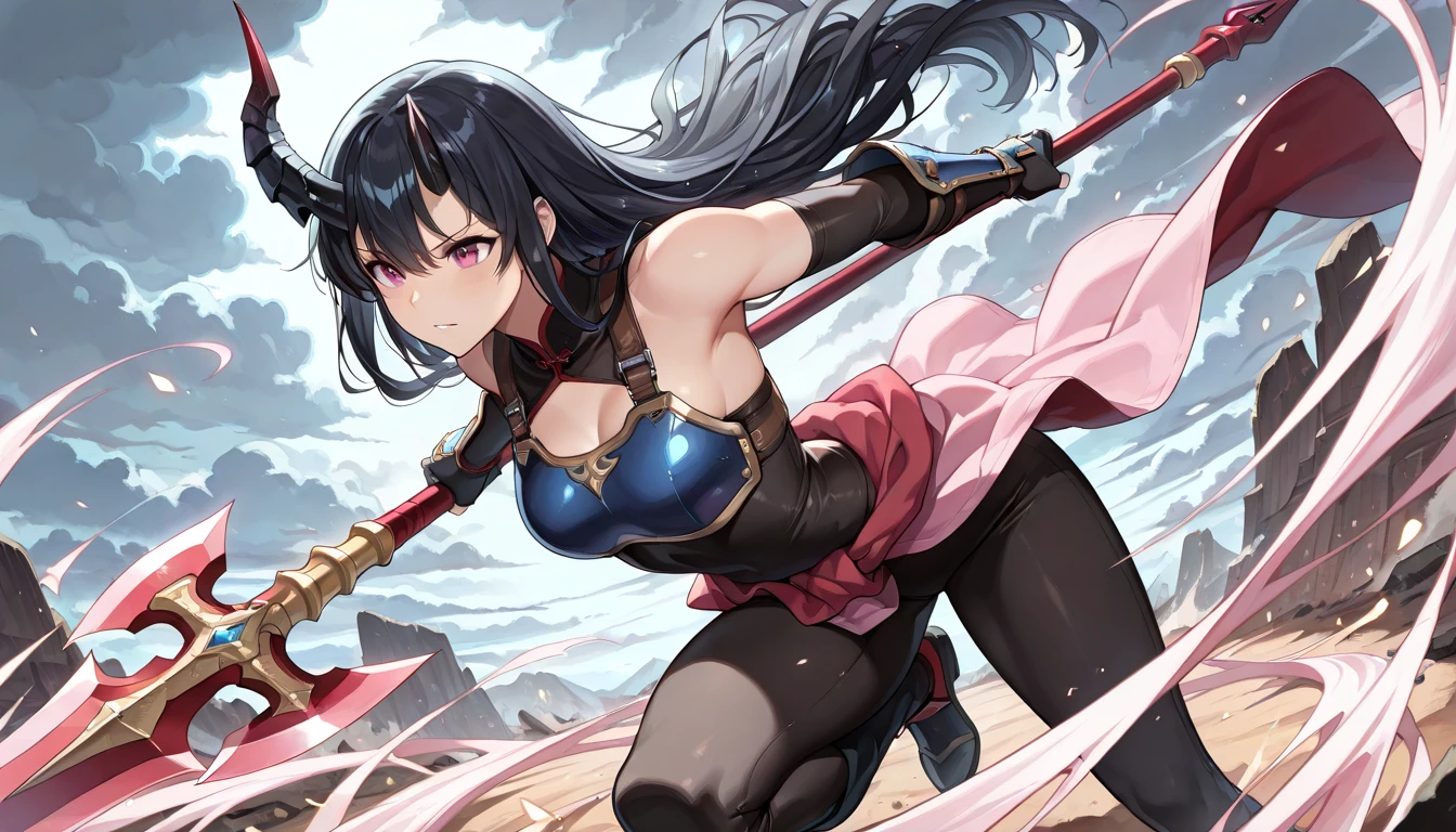 (One Japanese woman)、(Holding a Japanese sword)、(Black Hair)、(Long ponytail)、((Warrior Princess))、((Female Generals))、(Goddess of War)、((Old Japanese Armor))、((Holding the Japan sword))、(True to prompts)、(Deluxe)、(Feminine hourglass curves)、(Glaring with sharp eyes)、(sexy)、(((Huge huge breasts))),(Big Ass)、(Thick thighs)、(Outdoor)、(what'Left behind)、((Large crowd))、(sunny)、(blue sky)、(((Best lighting)))、{{{Browsing Caution}}}、{{{masterpiece}}}, {{{Highest quality}}}, {{ultra-detailed}}, {{shape}}, {{{Very delicate and beautiful}}},{{extremely detailed CG}}、{{unity 8k portrait}}、{{Fabric Shading}}、{{super detailed skin}}、{{Perfect Anatomy}}、{{detailed}}、{{Dynamic Lighting}}、{{{beautiful detailed eyes}}}、{{{beautiful detailed Face}}}、{{{Realistic, RAW Photos}}}、(Perfect Face)、(非常にdetailedな顔)、(Perfect Eyes)、(Perfect Legs)、(Perfect breasts)、(Perfect pose)、(Perfect body)